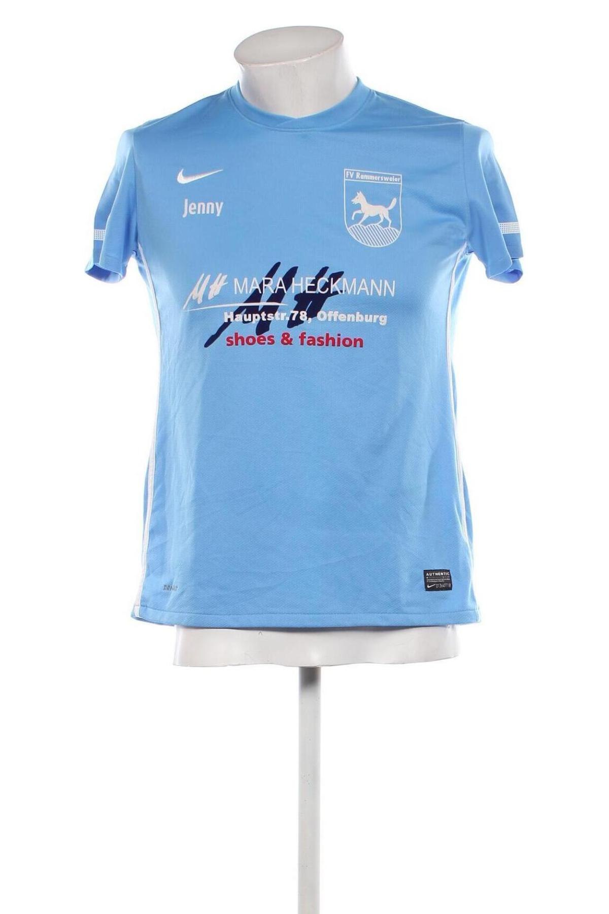Ανδρικό t-shirt Nike, Μέγεθος L, Χρώμα Μπλέ, Τιμή 14,20 €
