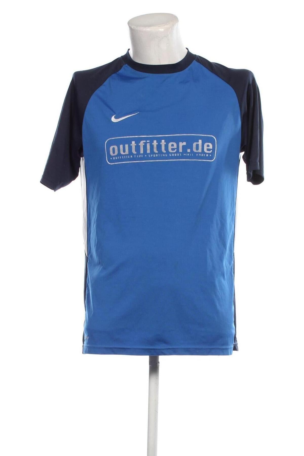 Ανδρικό t-shirt Nike, Μέγεθος L, Χρώμα Μπλέ, Τιμή 14,20 €