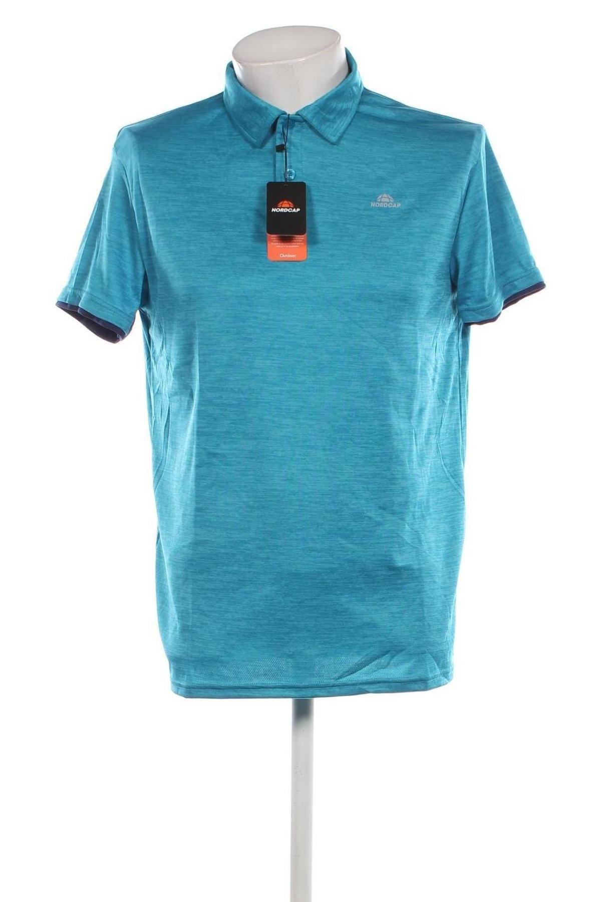 Herren T-Shirt Nordcap, Größe M, Farbe Blau, Preis 15,98 €