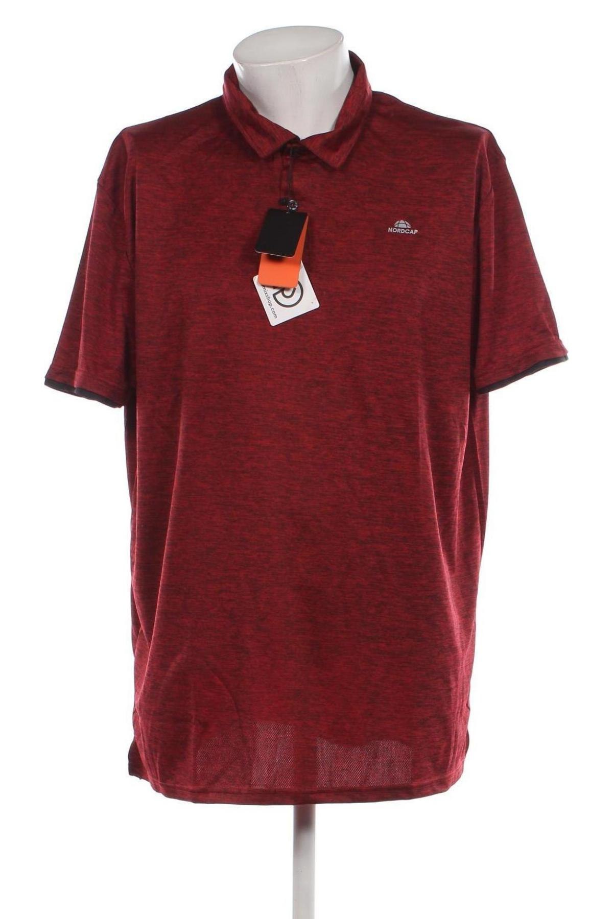 Ανδρικό t-shirt Nordcap, Μέγεθος 3XL, Χρώμα Κόκκινο, Τιμή 18,09 €