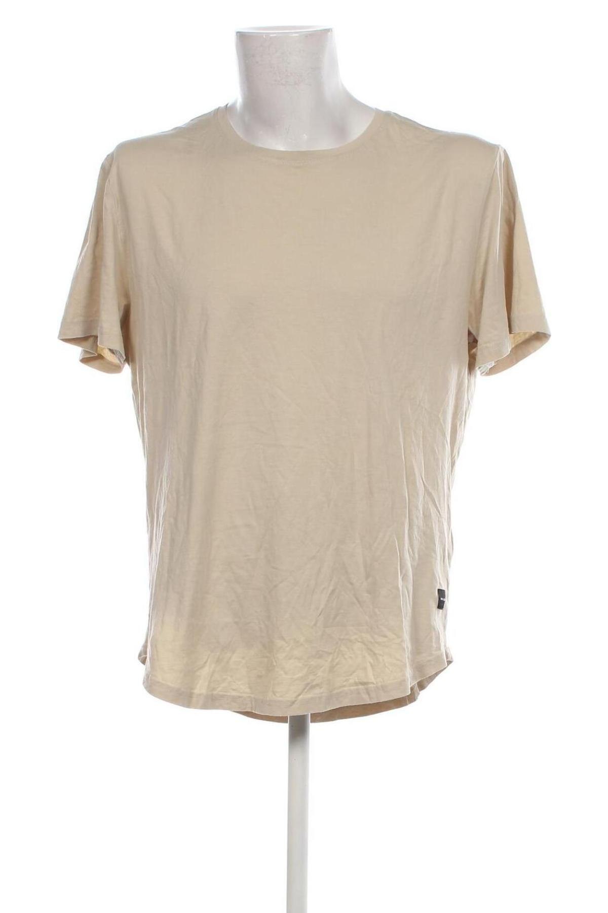 Herren T-Shirt Only & Sons, Größe XXL, Farbe Beige, Preis € 10,82