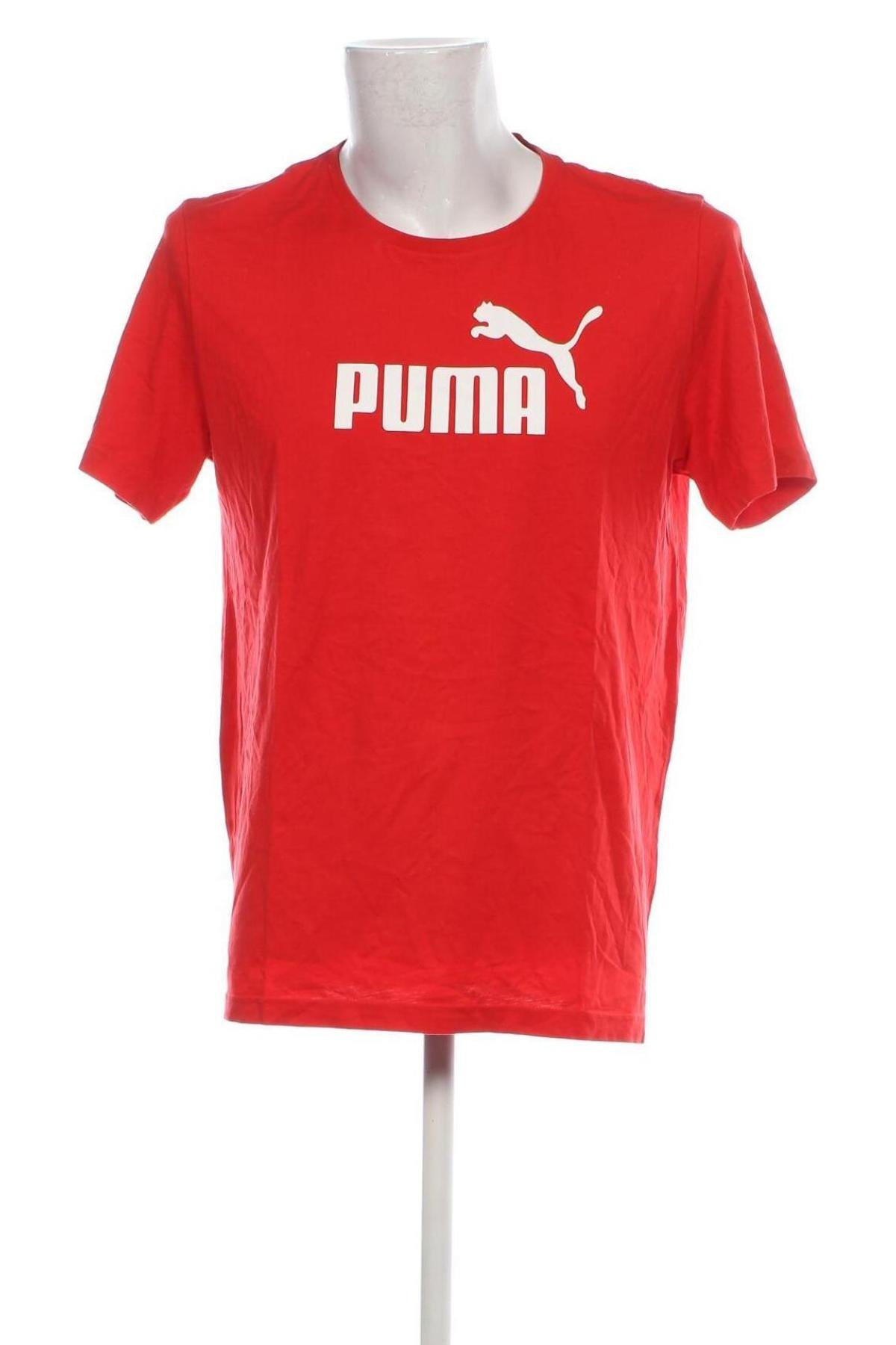 Herren T-Shirt PUMA, Größe L, Farbe Rot, Preis 18,49 €