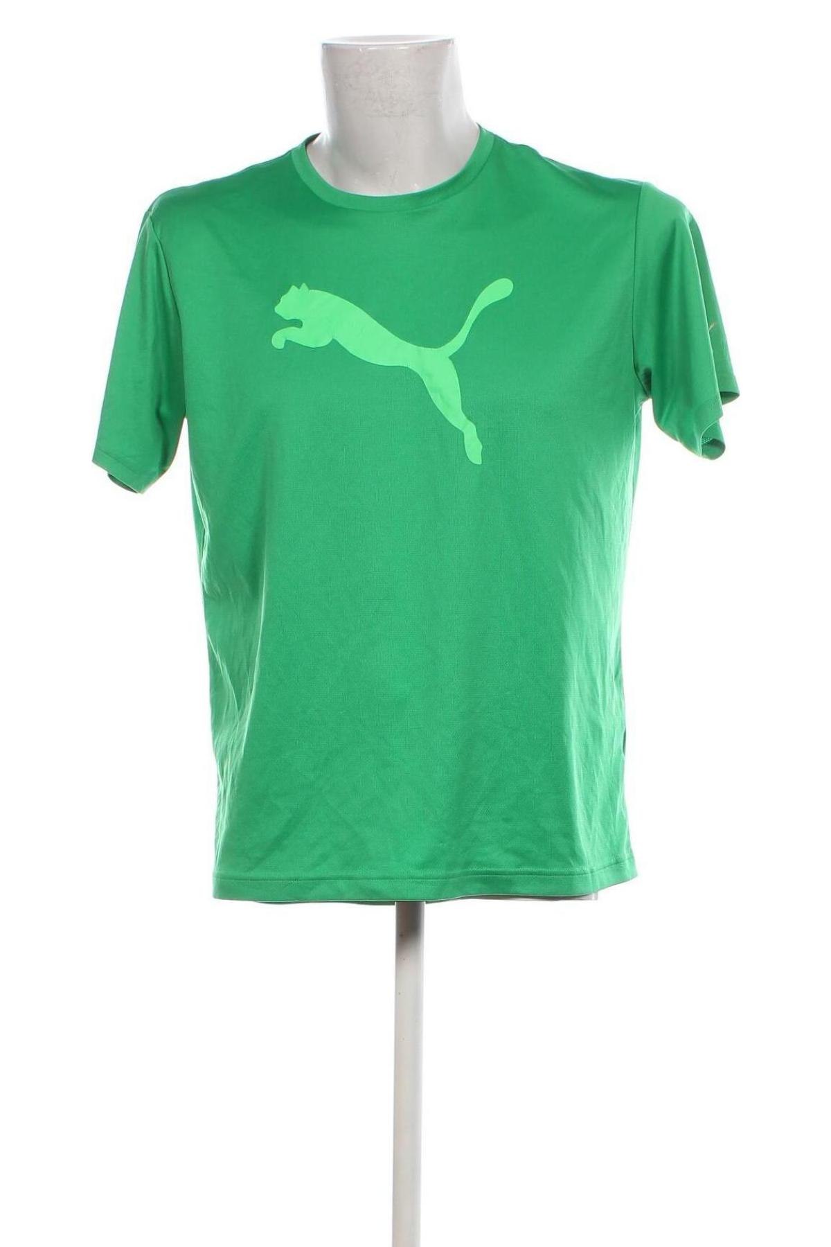 Herren T-Shirt PUMA, Größe L, Farbe Grün, Preis 16,91 €