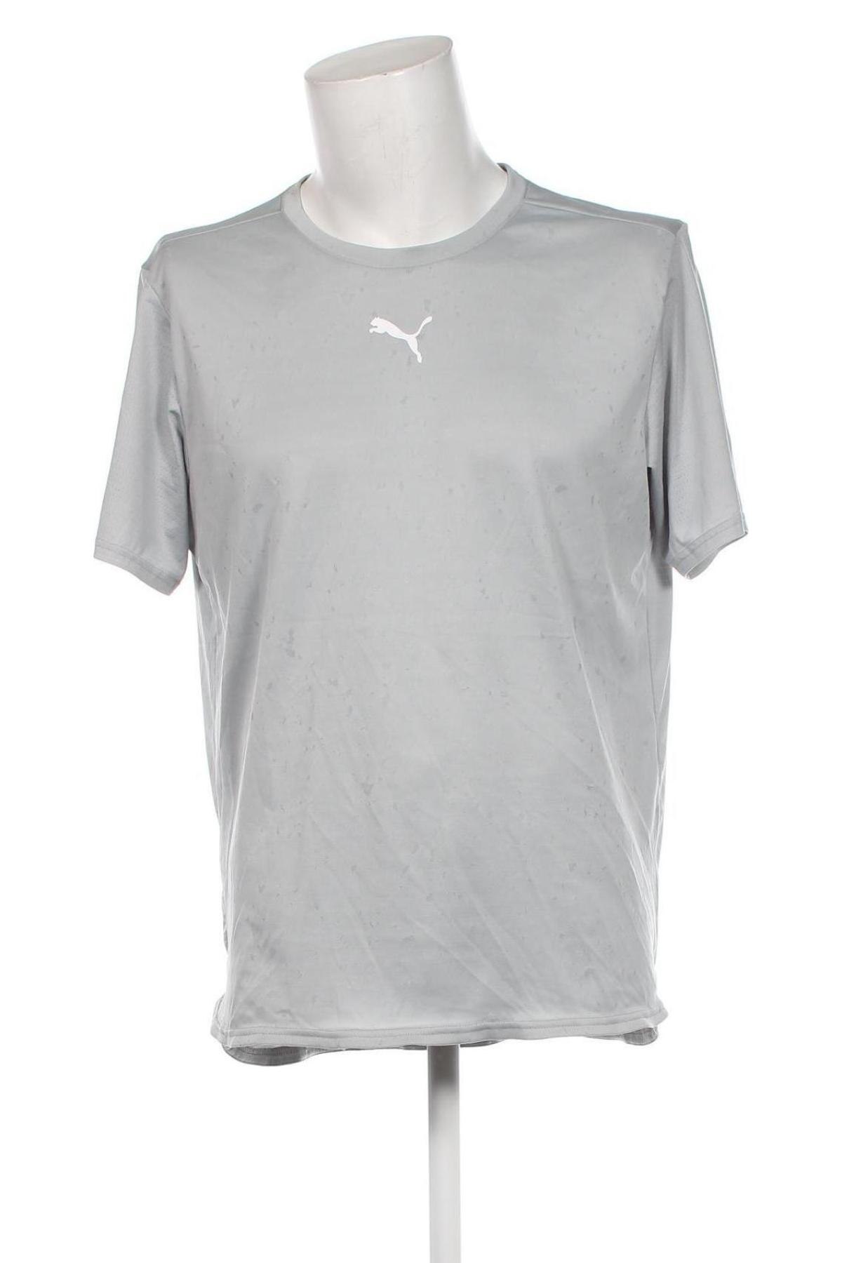Мъжка тениска PUMA, Размер L, Цвят Сив, Цена 25,65 лв.