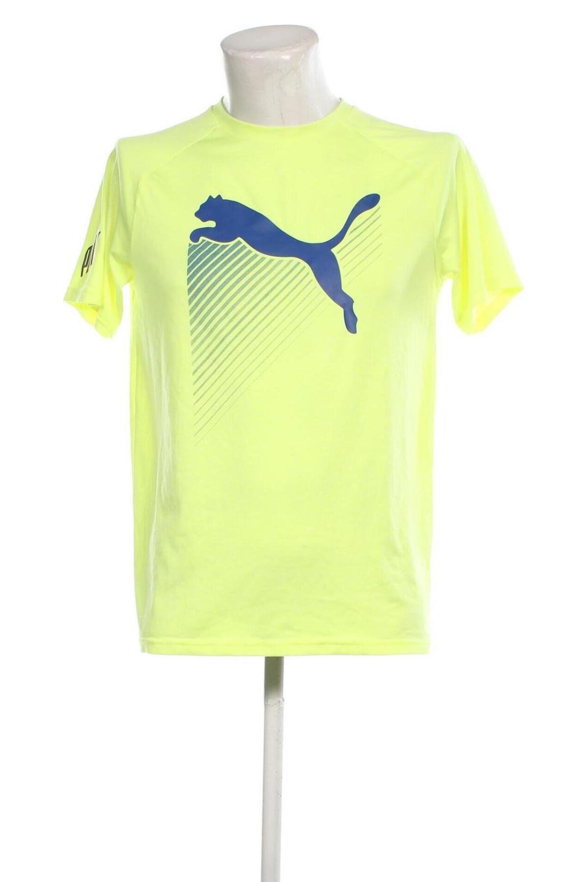 Męski T-shirt PUMA, Rozmiar S, Kolor Zielony, Cena 77,72 zł