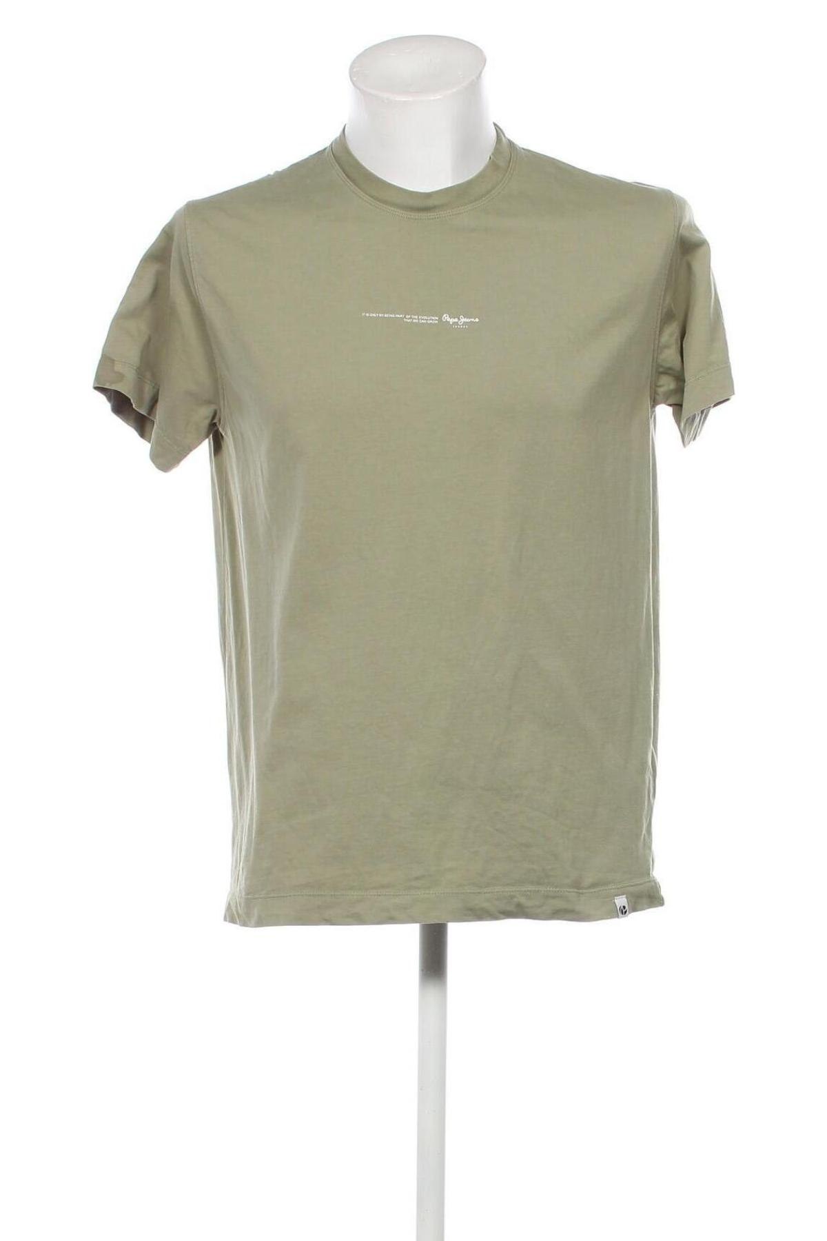 Ανδρικό t-shirt Pepe Jeans, Μέγεθος M, Χρώμα Πράσινο, Τιμή 27,43 €