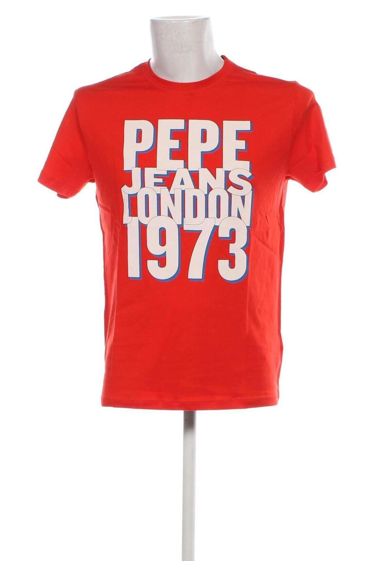 Pánské tričko  Pepe Jeans, Velikost S, Barva Červená, Cena  812,00 Kč