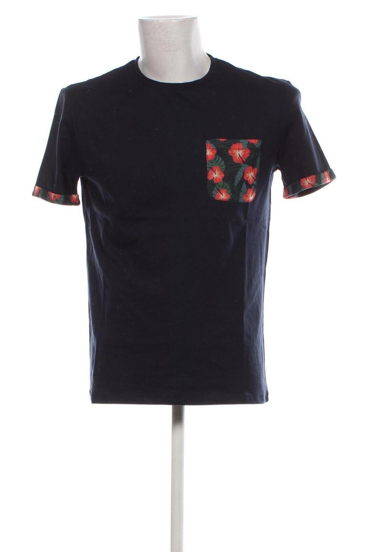 Herren T-Shirt Pier One, Größe L, Farbe Blau, Preis 3,99 €