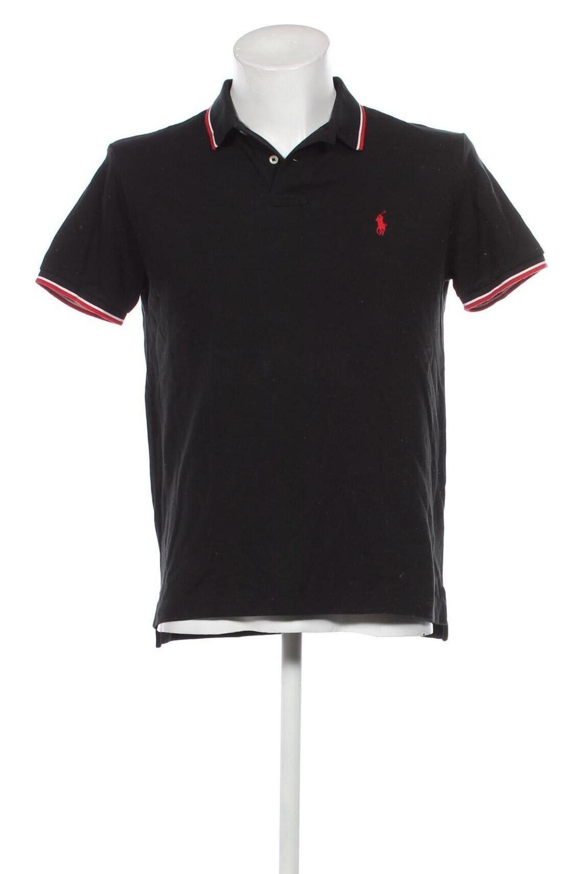 Herren T-Shirt Polo By Ralph Lauren, Größe M, Farbe Schwarz, Preis 67,73 €