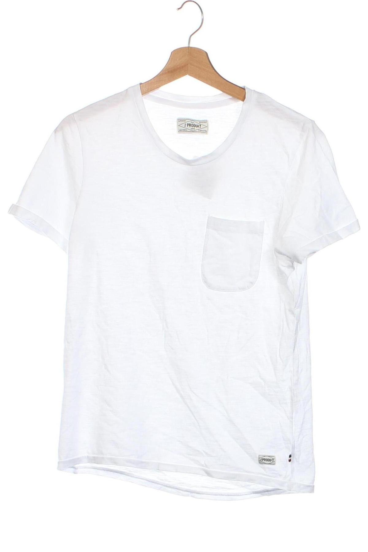 Ανδρικό t-shirt Produkt by Jack & Jones, Μέγεθος XS, Χρώμα Λευκό, Τιμή 7,16 €