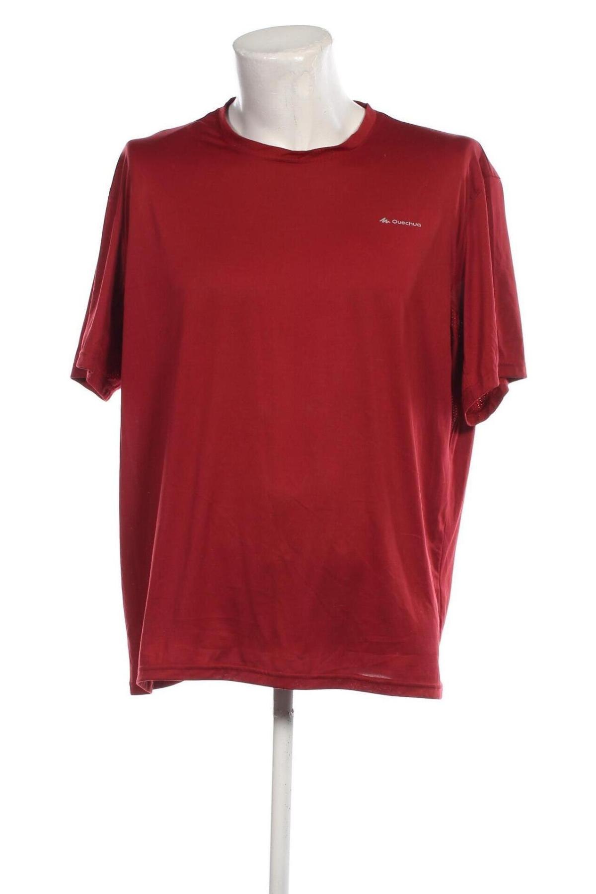 Ανδρικό t-shirt Quechua, Μέγεθος XL, Χρώμα Κόκκινο, Τιμή 8,04 €