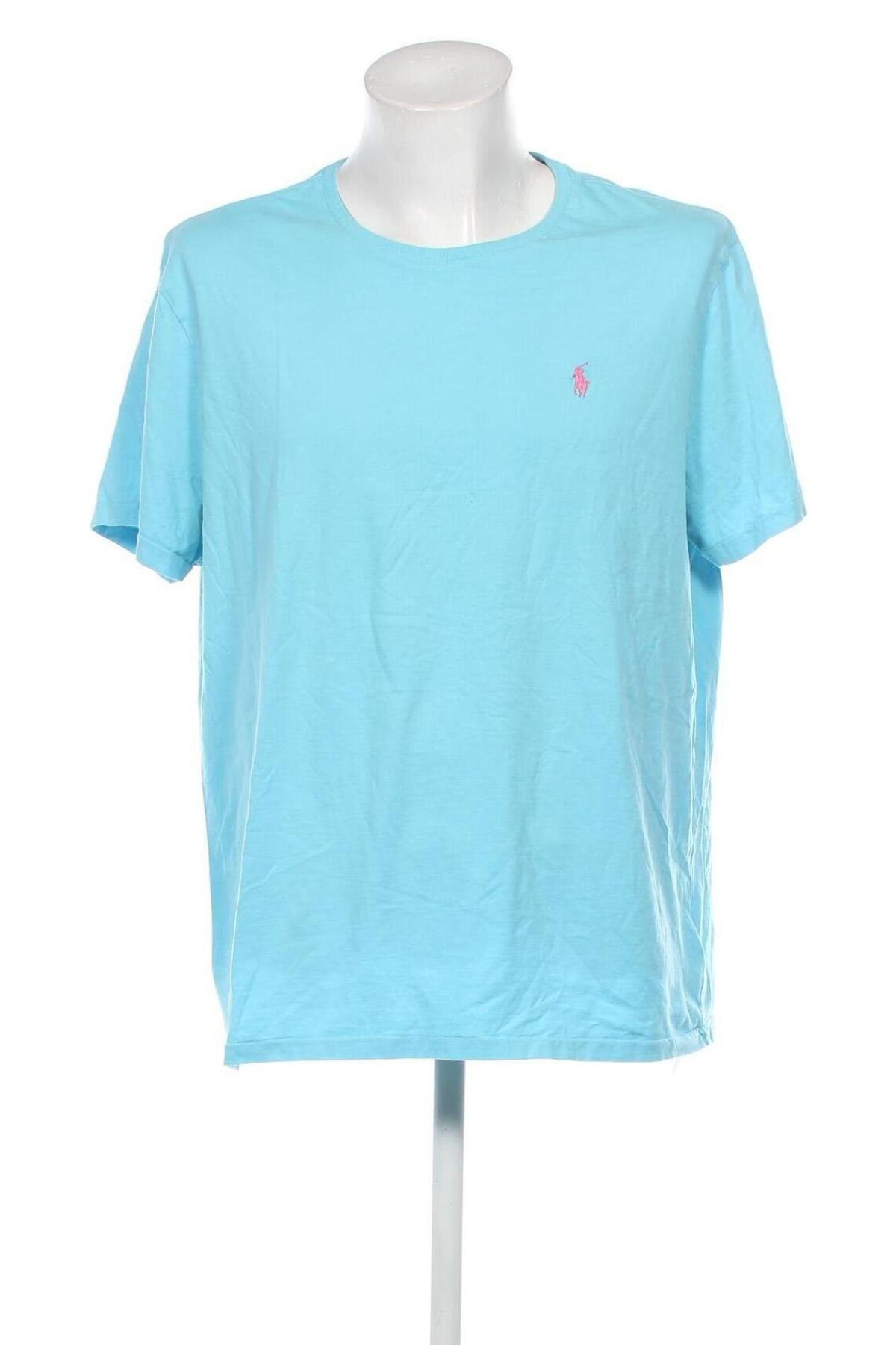 Tricou de bărbați Ralph Lauren, Mărime XXL, Culoare Albastru, Preț 432,23 Lei