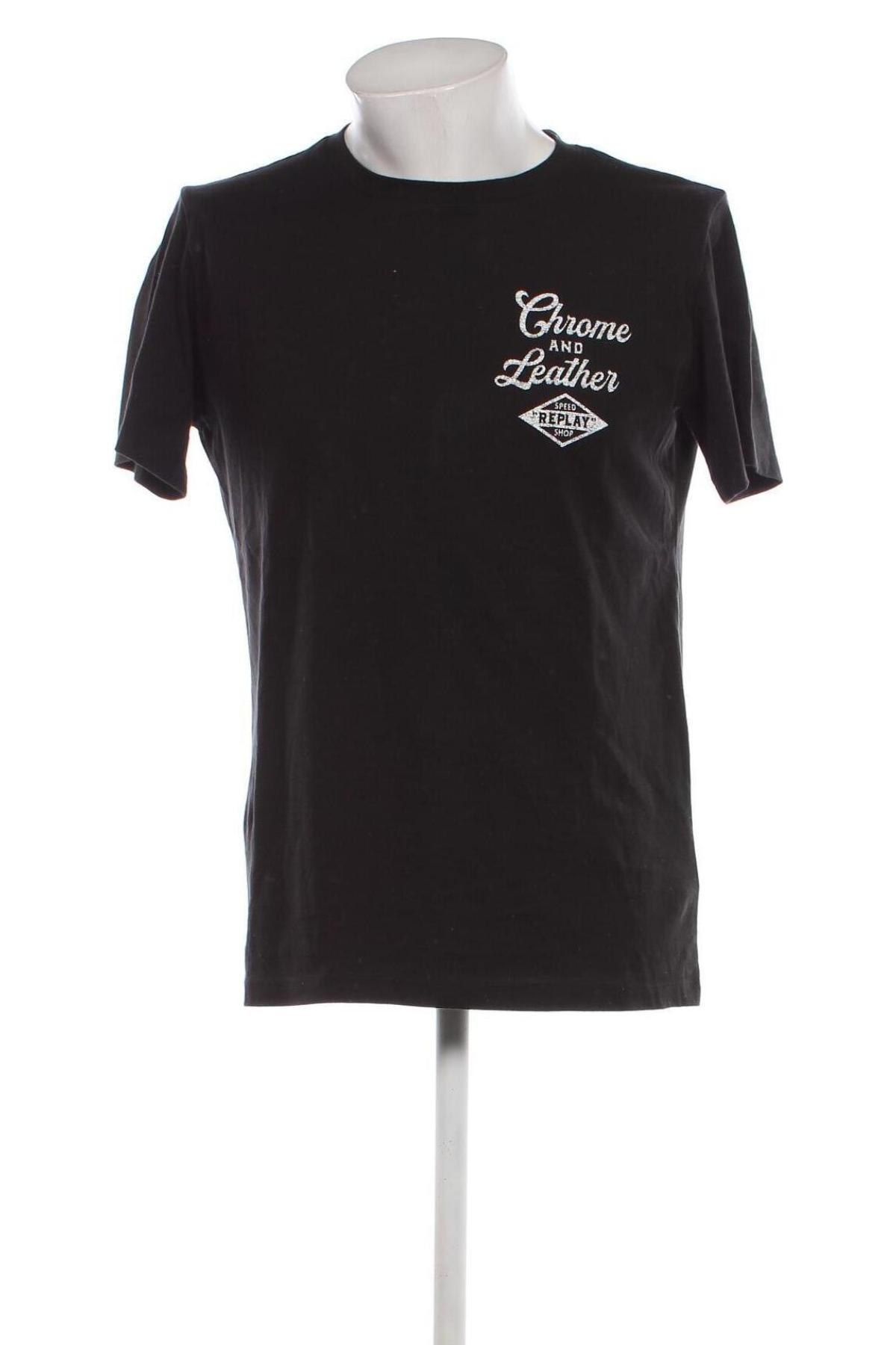 Herren T-Shirt Replay, Größe XL, Farbe Schwarz, Preis € 37,11