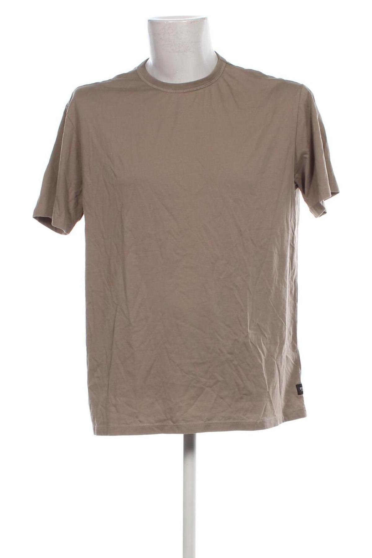 Ανδρικό t-shirt Replay, Μέγεθος XXL, Χρώμα  Μπέζ, Τιμή 35,25 €