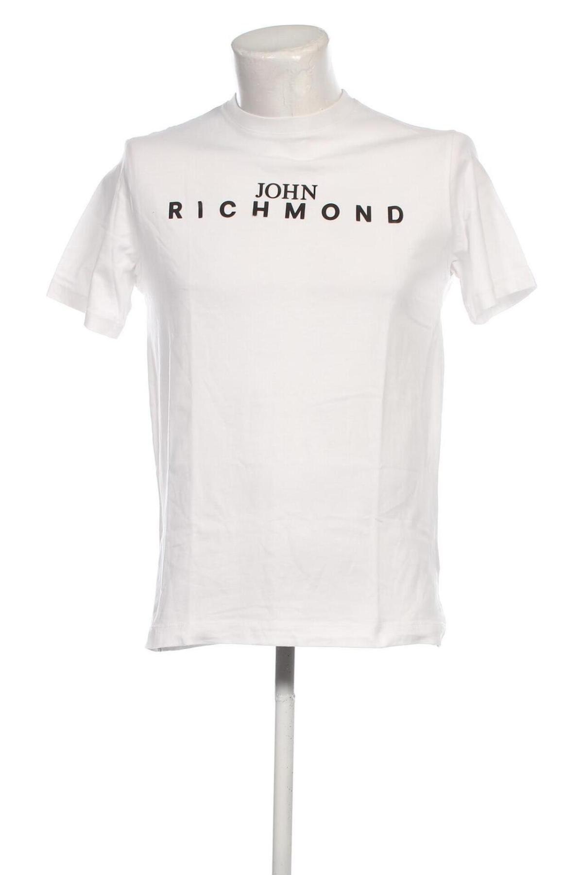 Męski T-shirt Richmond, Rozmiar M, Kolor Biały, Cena 191,91 zł