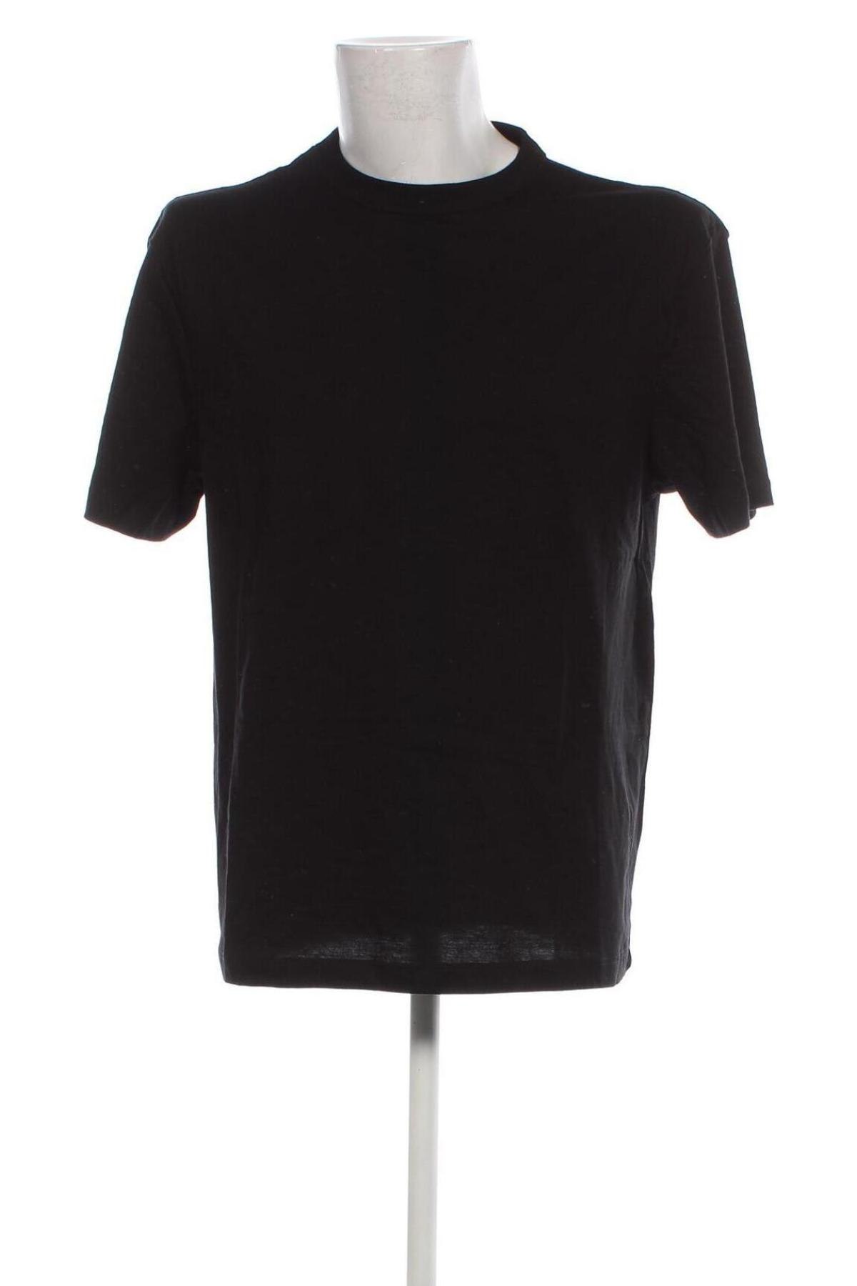 Ανδρικό t-shirt River Island, Μέγεθος L, Χρώμα Μαύρο, Τιμή 11,19 €