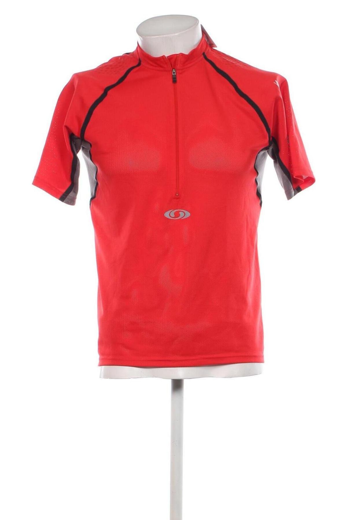 Ανδρικό t-shirt Salomon, Μέγεθος L, Χρώμα Κόκκινο, Τιμή 19,98 €