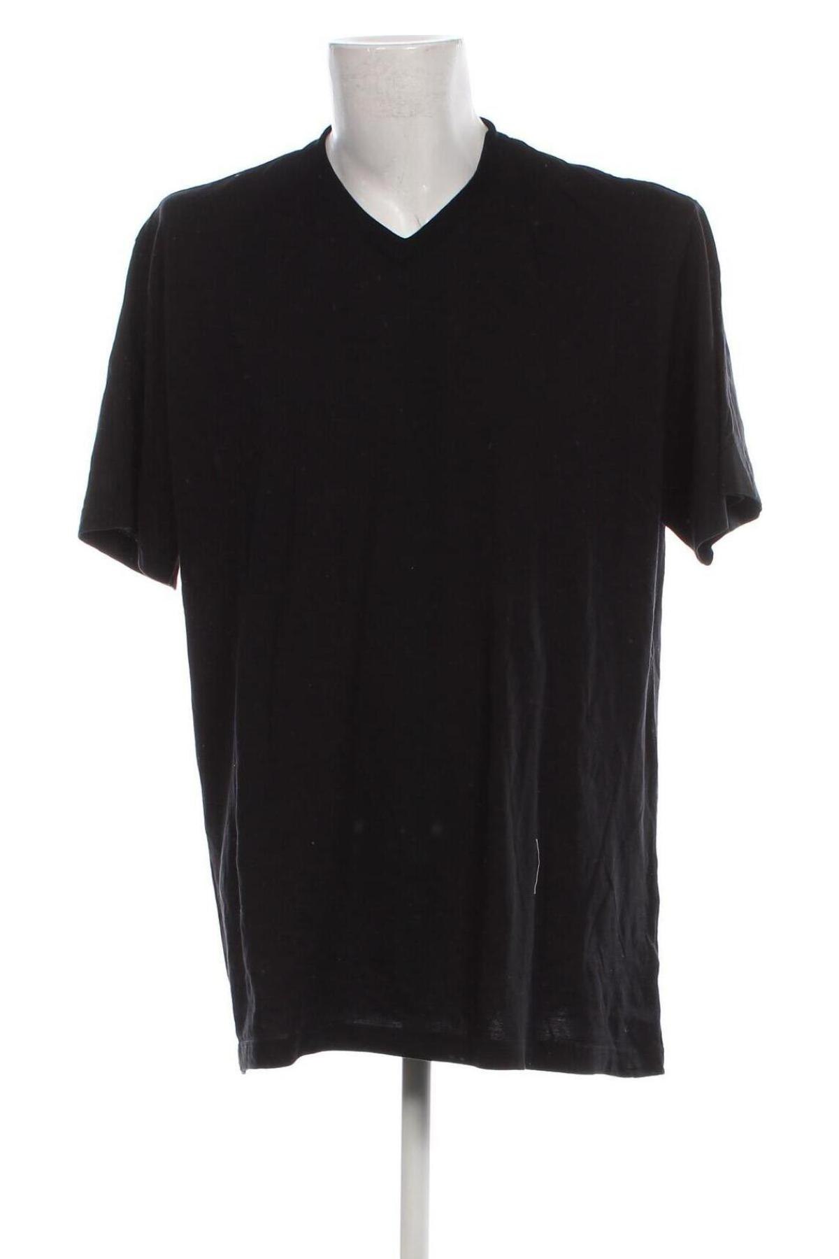 Мъжка тениска Schiesser, Размер XXL, Цвят Черен, Цена 11,00 лв.