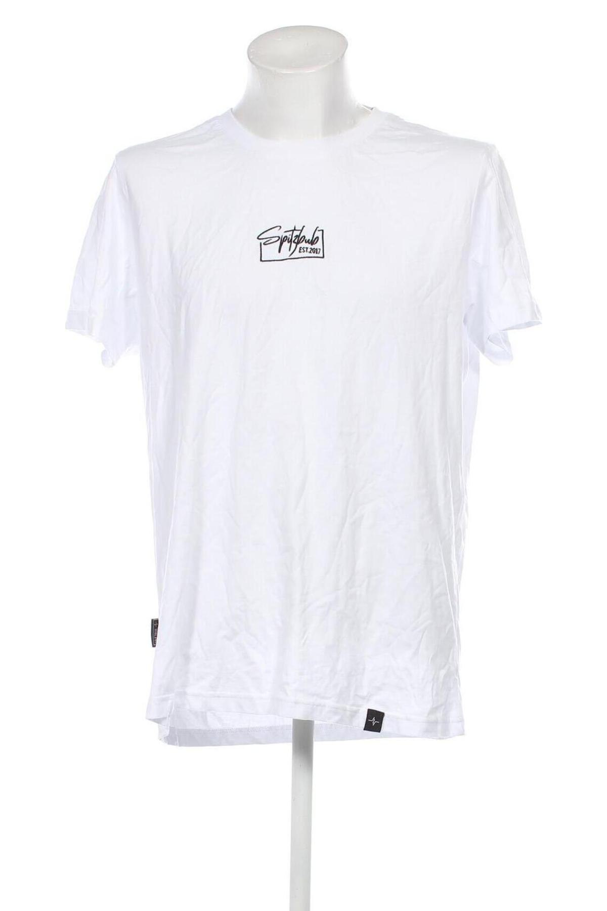 Ανδρικό t-shirt Spitzbub, Μέγεθος XL, Χρώμα Λευκό, Τιμή 27,43 €