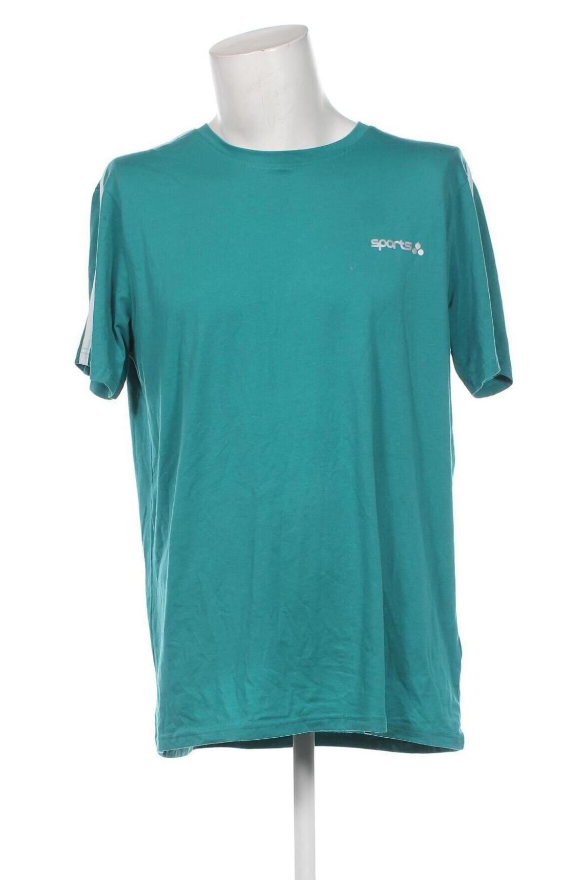 Мъжка тениска Sports, Размер XL, Цвят Зелен, Цена 13,00 лв.
