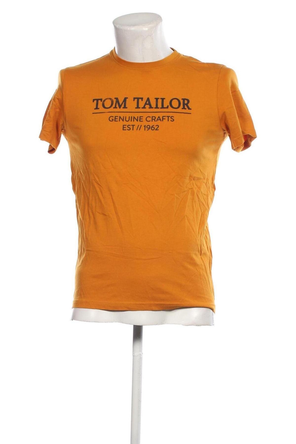 Herren T-Shirt Tom Tailor, Größe S, Farbe Gelb, Preis € 9,74