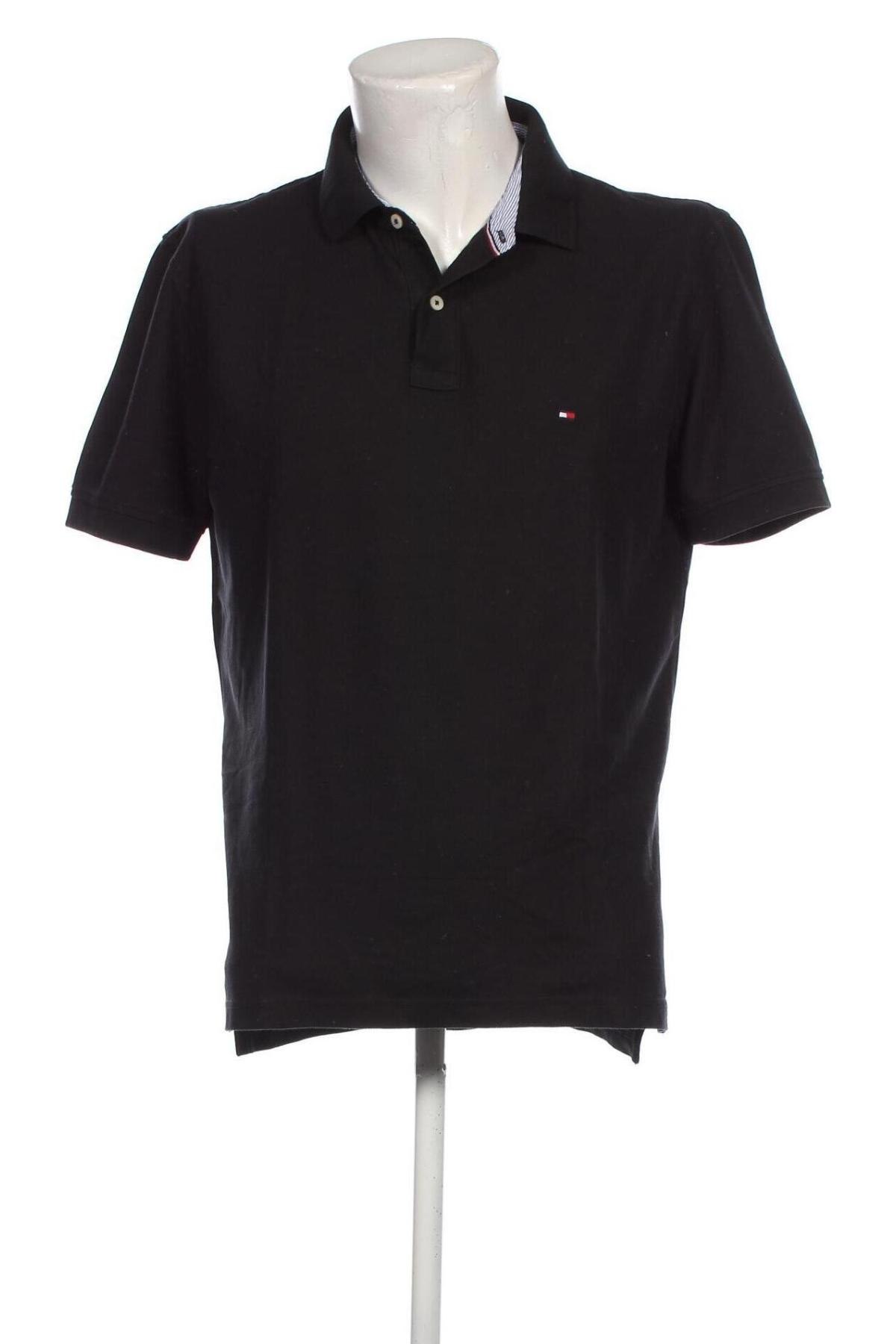 Ανδρικό t-shirt Tommy Hilfiger, Μέγεθος XL, Χρώμα Μαύρο, Τιμή 39,69 €