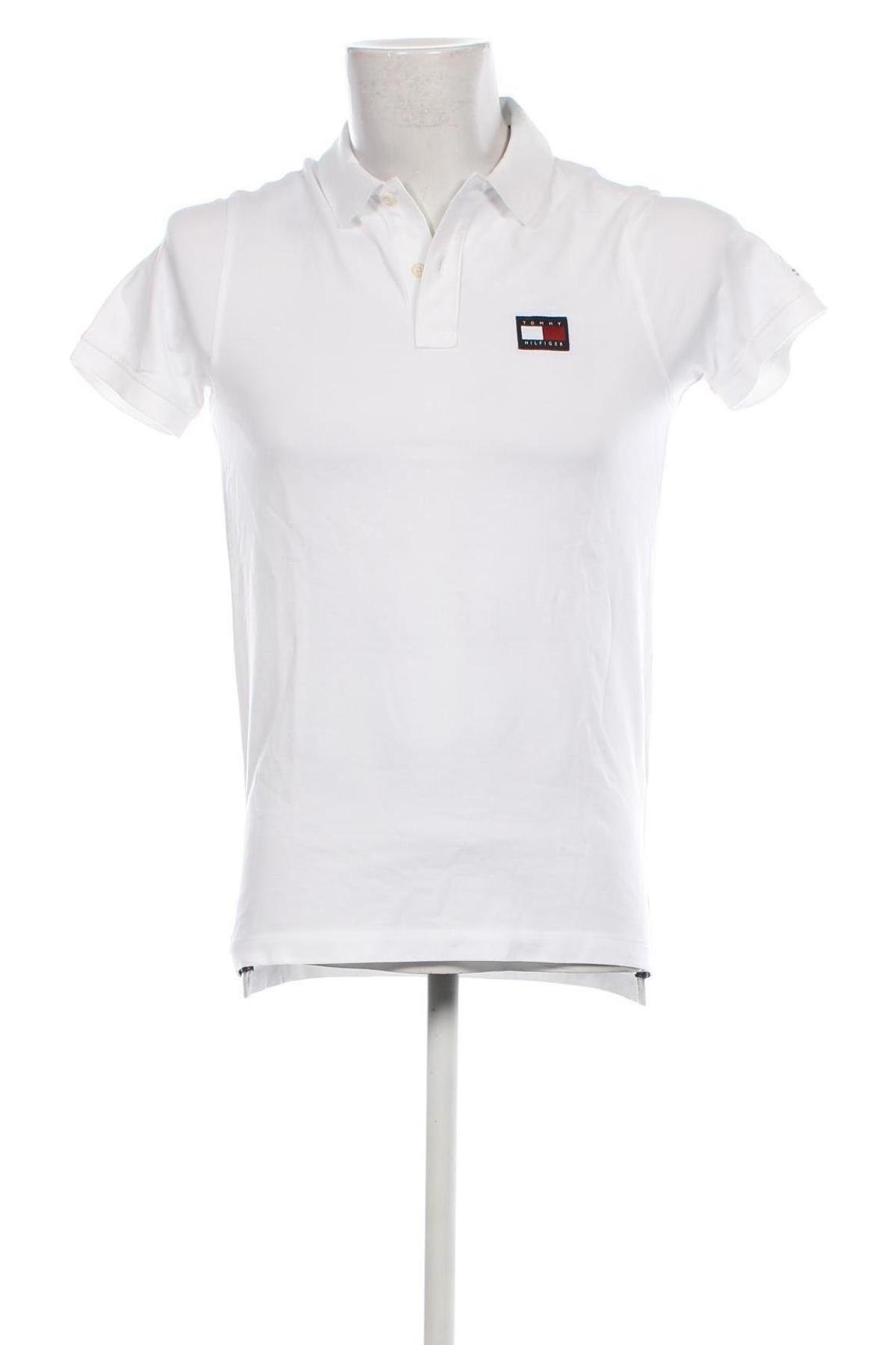 Мъжка тениска Tommy Hilfiger, Размер S, Цвят Бял, Цена 73,15 лв.