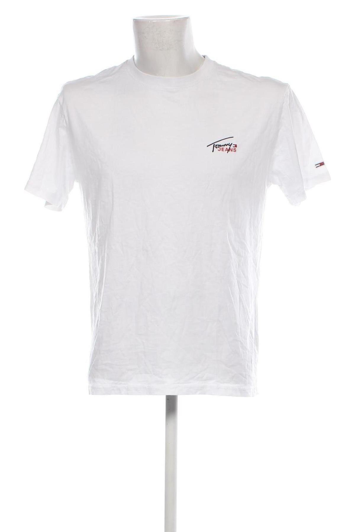 Pánské tričko  Tommy Jeans, Velikost M, Barva Bílá, Cena  1 060,00 Kč