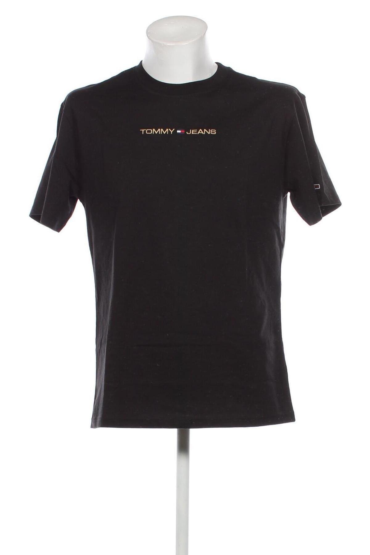 Herren T-Shirt Tommy Jeans, Größe M, Farbe Schwarz, Preis € 39,69