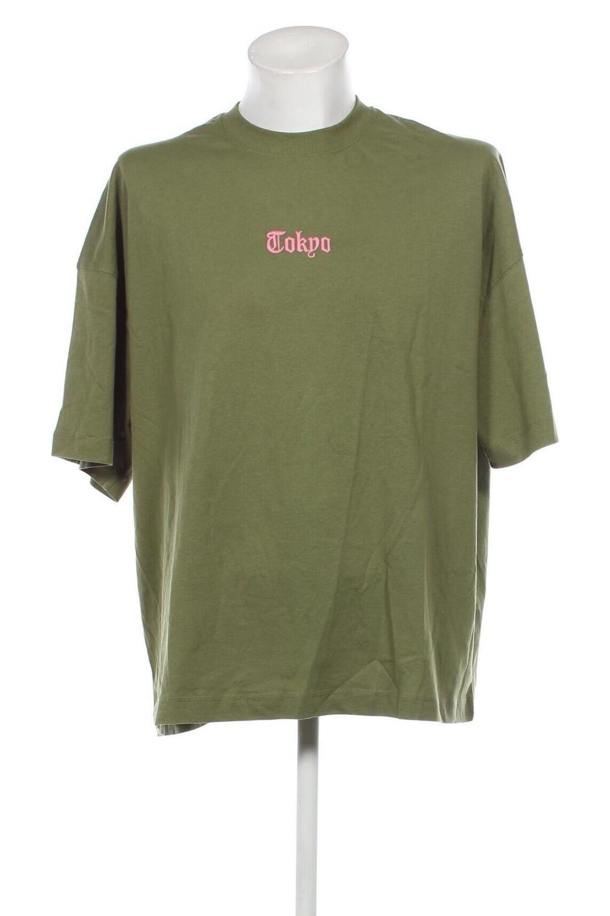 Tricou de bărbați Topman, Mărime L, Culoare Verde, Preț 76,48 Lei