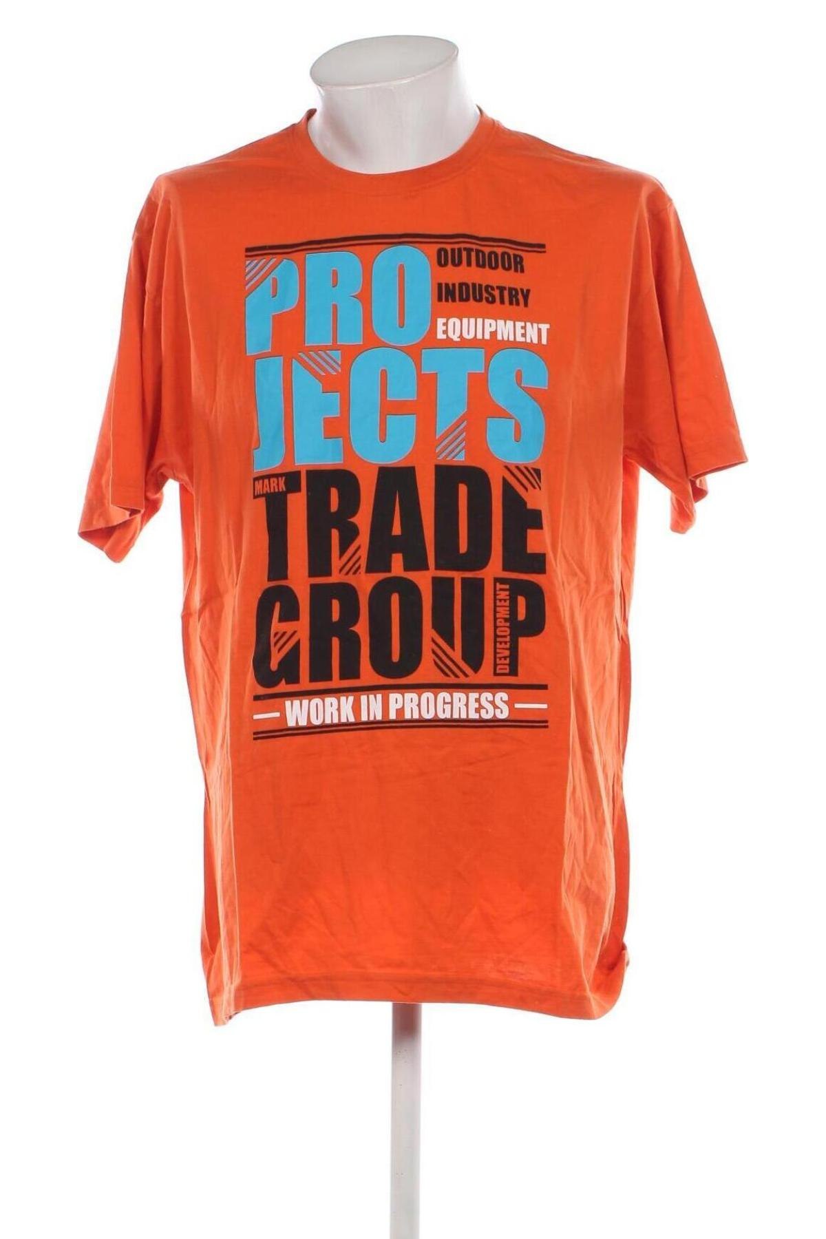 Herren T-Shirt Van Vaan, Größe XXL, Farbe Orange, Preis € 9,05