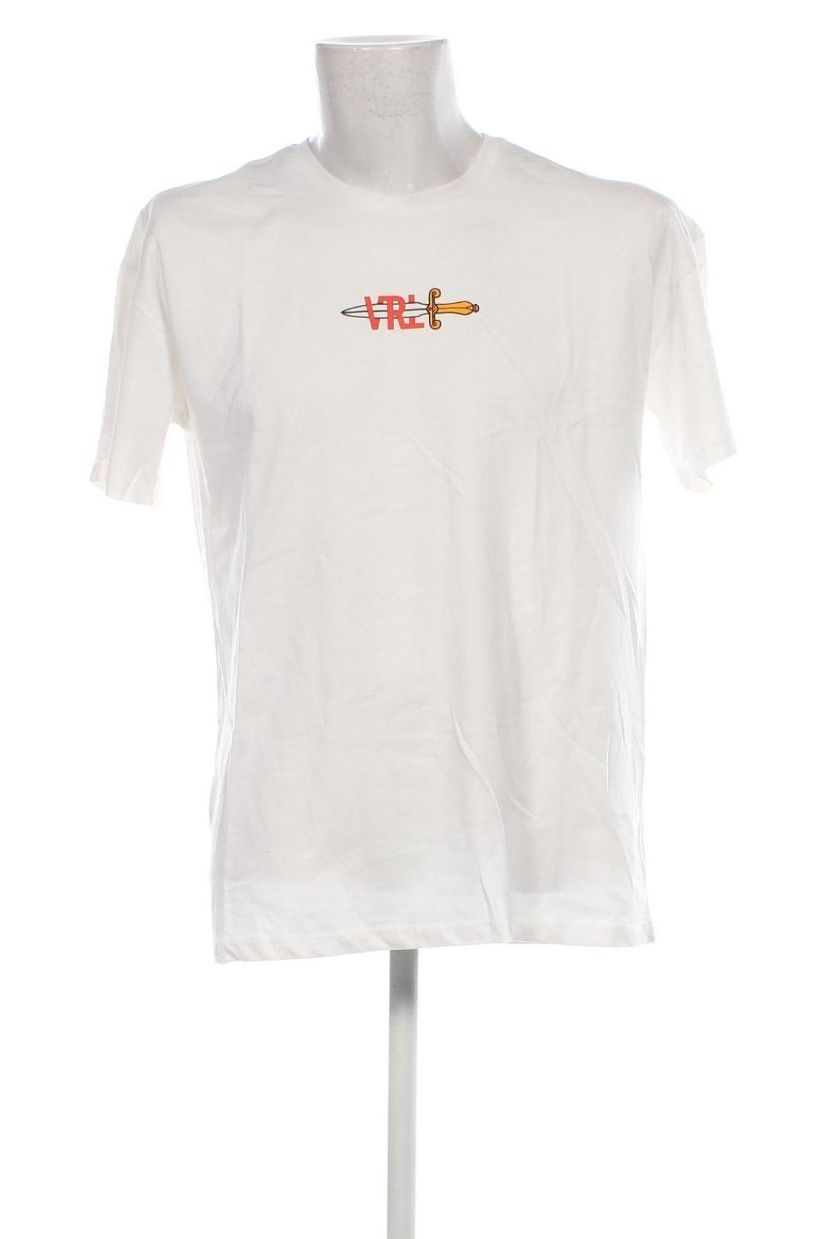 Ανδρικό t-shirt Viral Vibes, Μέγεθος XL, Χρώμα Λευκό, Τιμή 11,19 €