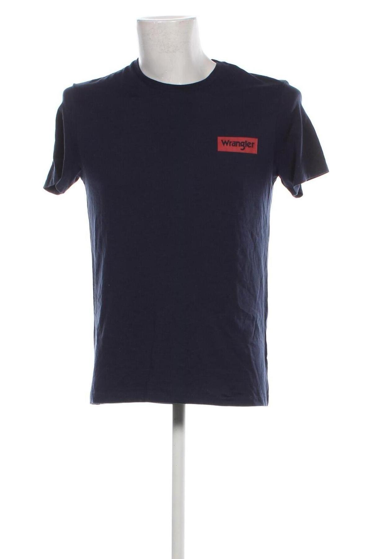 Herren T-Shirt Wrangler, Größe S, Farbe Blau, Preis € 27,43