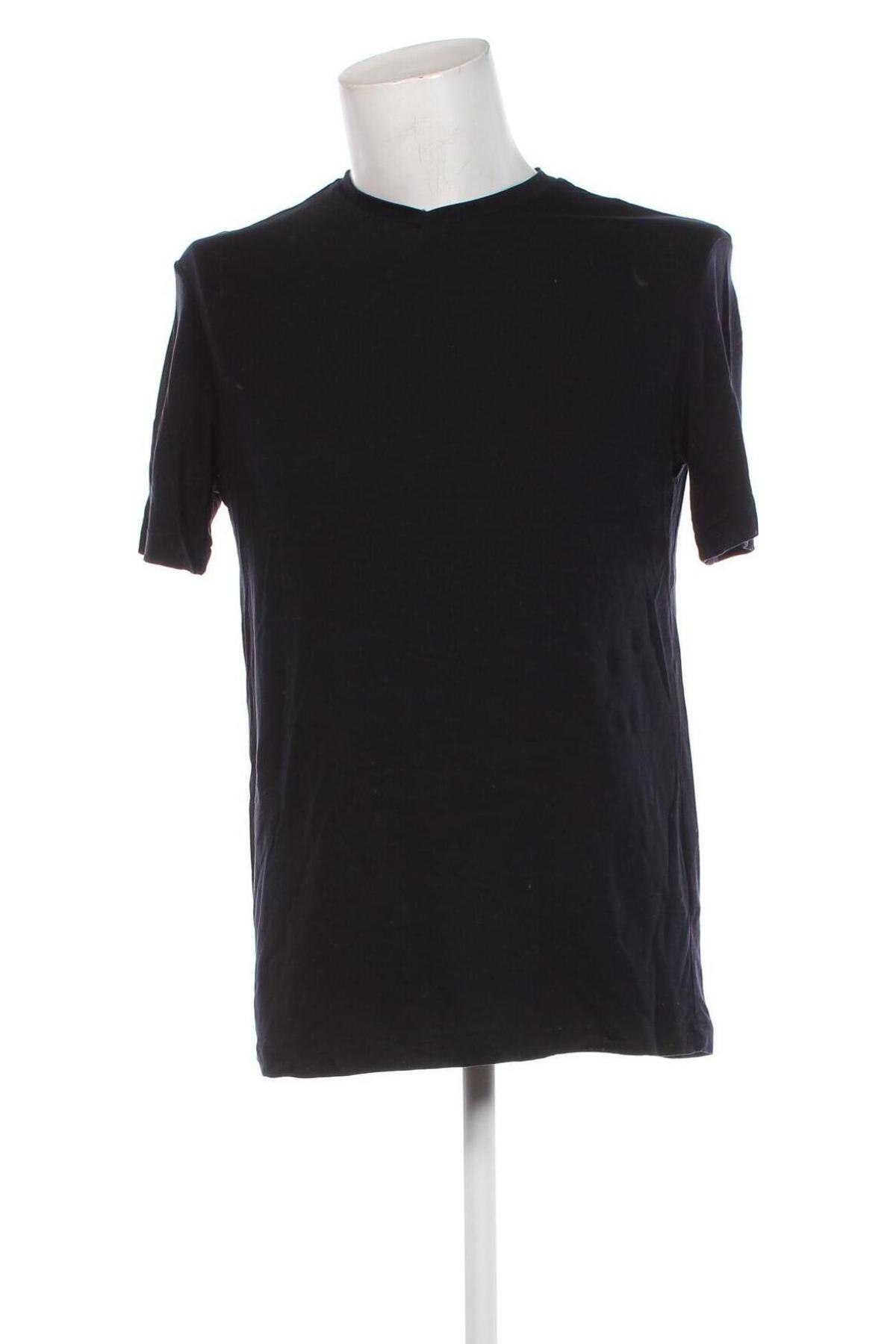 Мъжка тениска Zara, Размер L, Цвят Черен, Цена 9,38 лв.