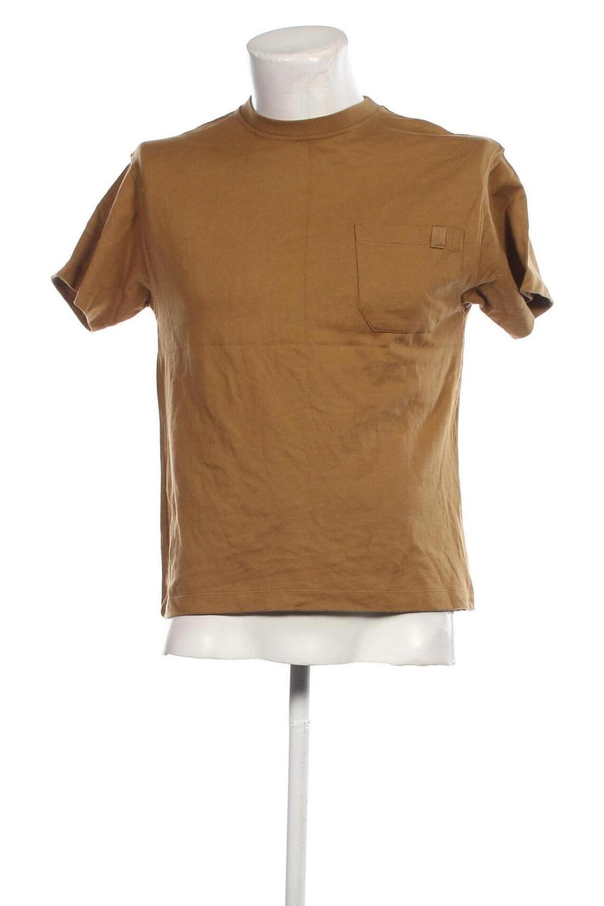 Herren T-Shirt Zara, Größe S, Farbe Beige, Preis € 11,13