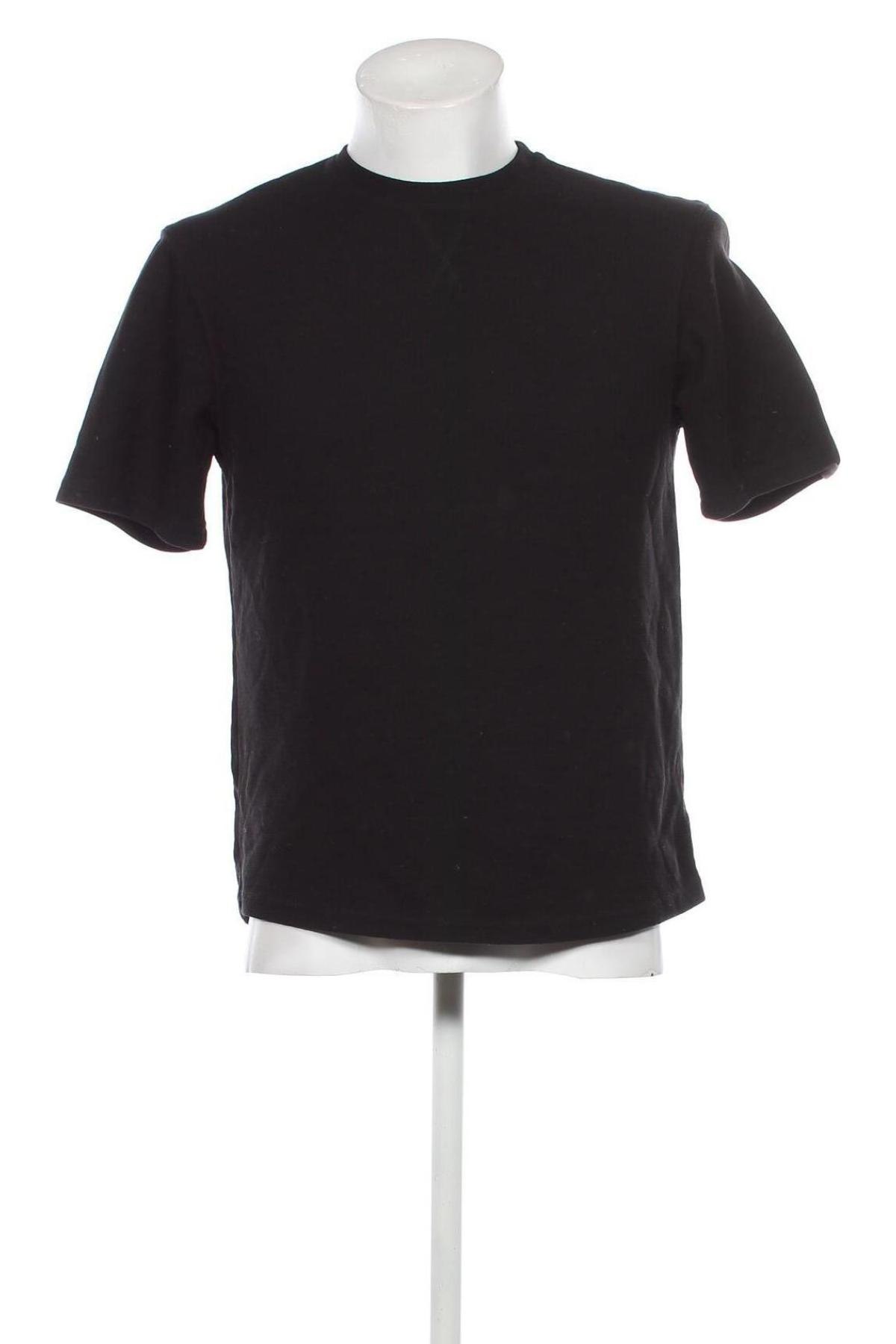 Мъжка тениска Zara, Размер M, Цвят Черен, Цена 16,00 лв.