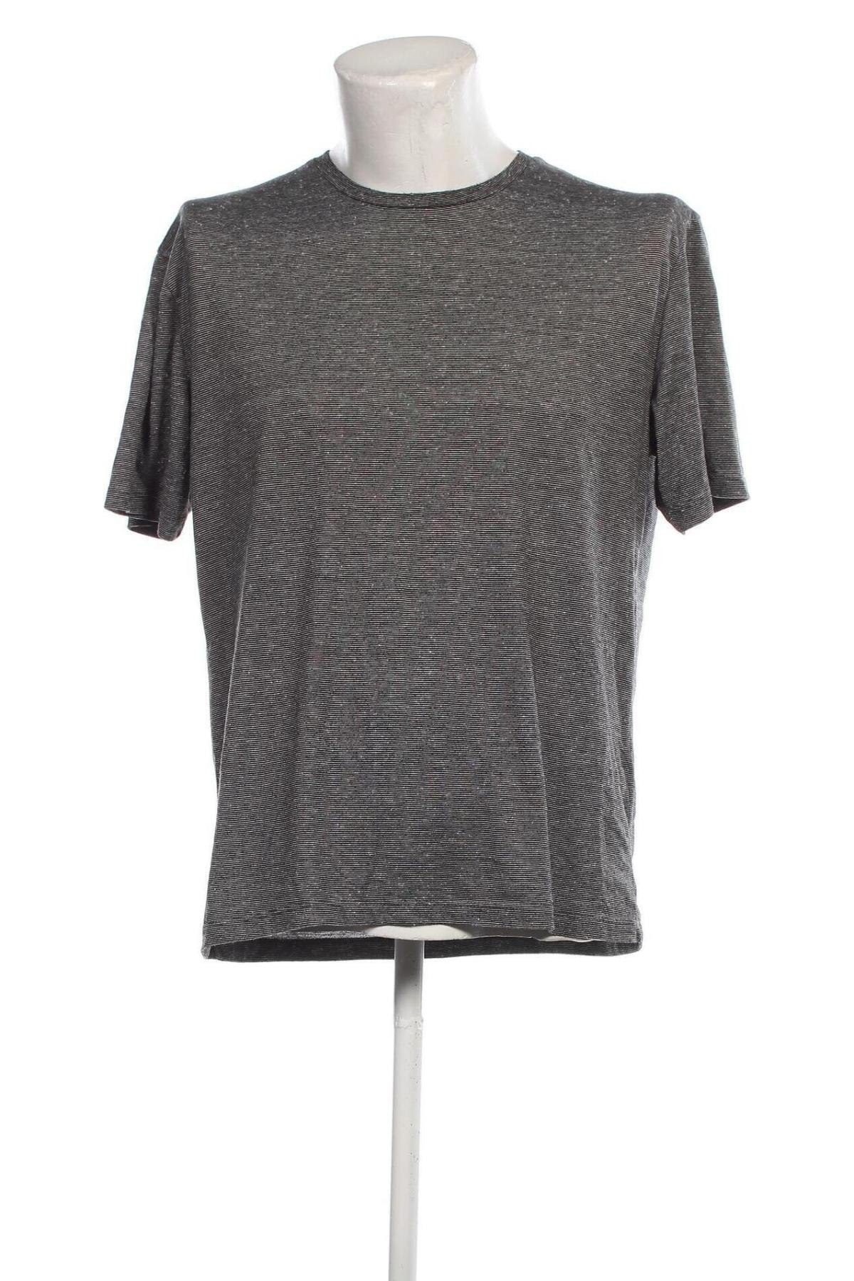 Herren T-Shirt Zara Man, Größe L, Farbe Grau, Preis 11,13 €