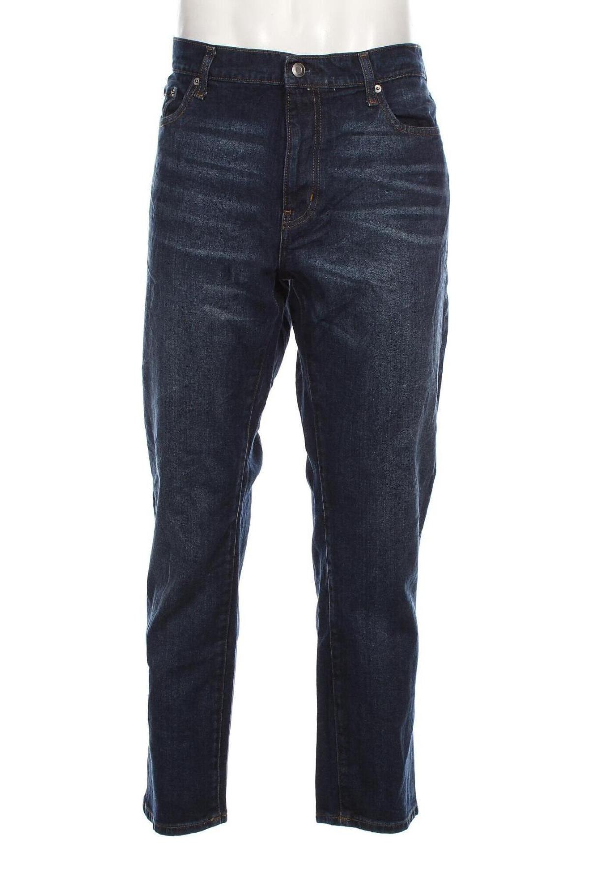 Męskie jeansy Amazon Essentials, Rozmiar XL, Kolor Niebieski, Cena 78,85 zł
