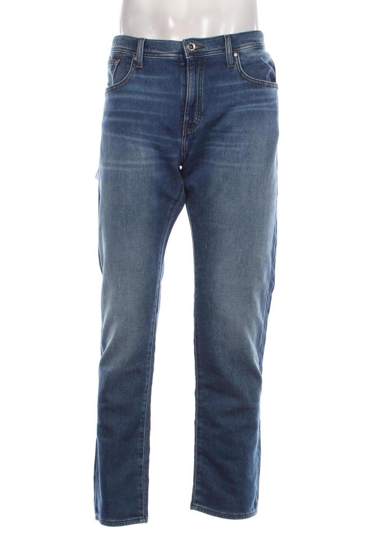 Męskie jeansy Armani Exchange, Rozmiar XL, Kolor Niebieski, Cena 516,56 zł