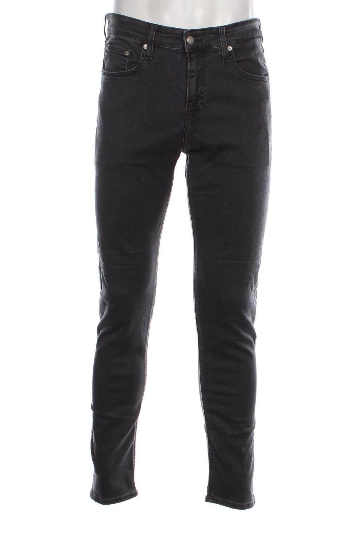 Мъжки дънки Calvin Klein Jeans, Размер M, Цвят Сив, Цена 84,15 лв.