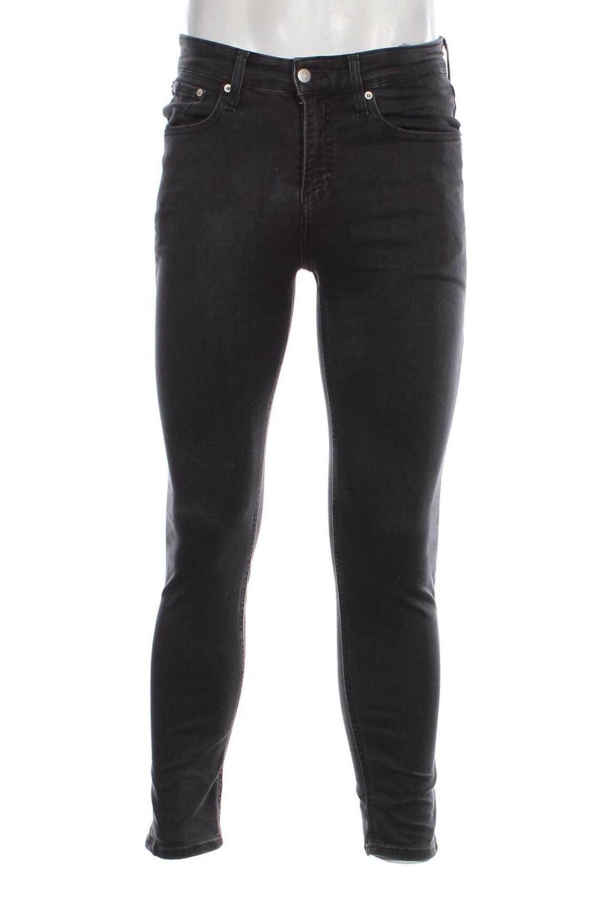 Мъжки дънки Calvin Klein Jeans, Размер XS, Цвят Сив, Цена 84,15 лв.