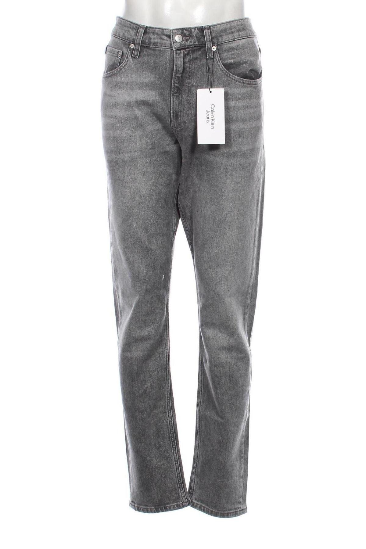 Pánské džíny  Calvin Klein Jeans, Velikost XL, Barva Šedá, Cena  2 575,00 Kč