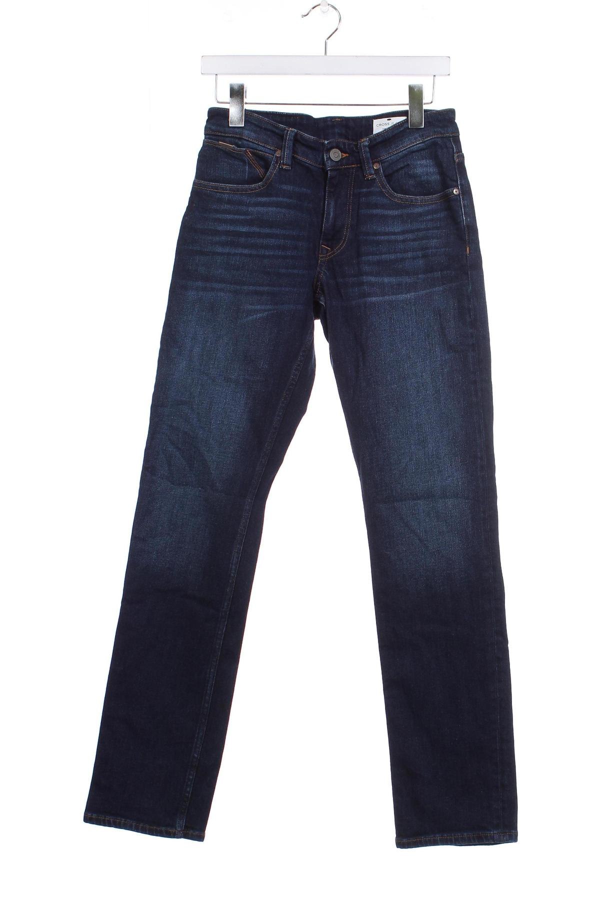 Męskie jeansy Cross Jeans, Rozmiar S, Kolor Niebieski, Cena 37,10 zł