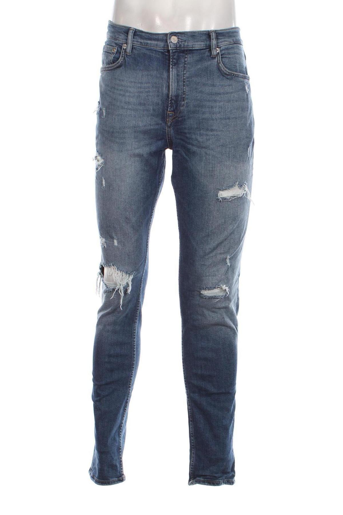 Pánske džínsy  H&M, Veľkosť L, Farba Modrá, Cena  9,04 €