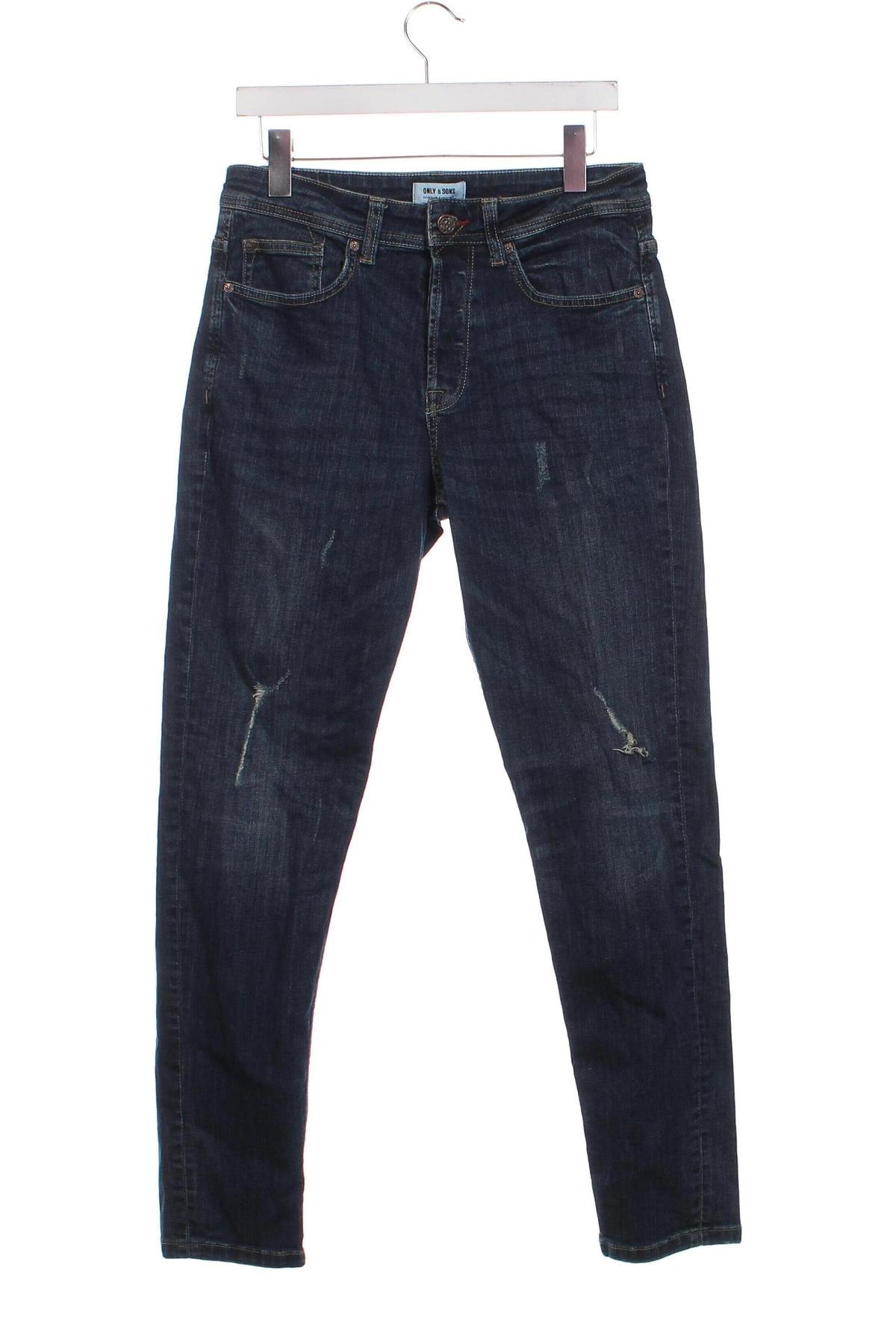 Herren Jeans Only & Sons, Größe S, Farbe Blau, Preis 9,00 €