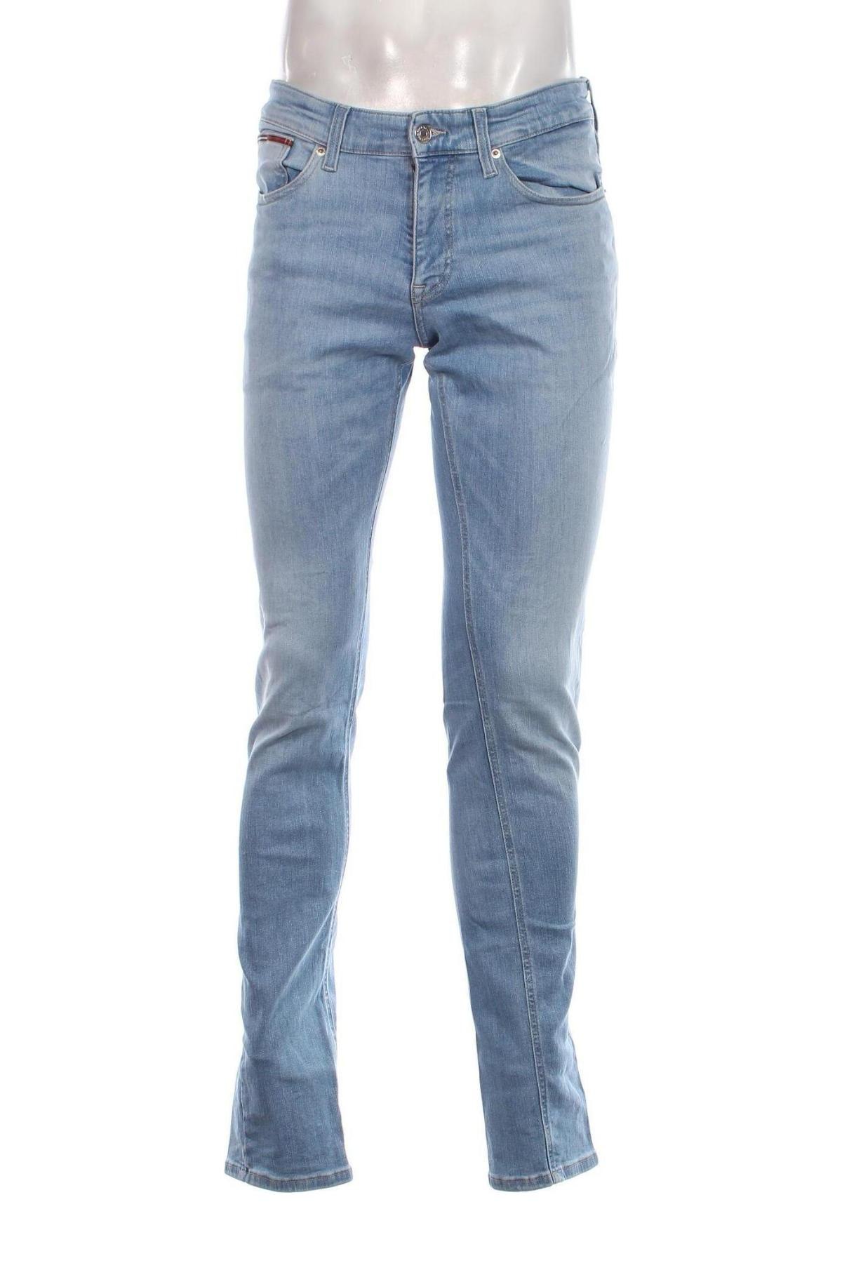 Мъжки дънки Tommy Jeans, Размер M, Цвят Син, Цена 94,60 лв.