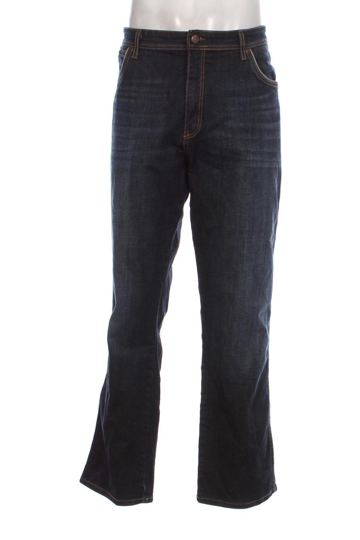 Męskie jeansy Wrangler, Rozmiar XL, Kolor Niebieski, Cena 467,36 zł