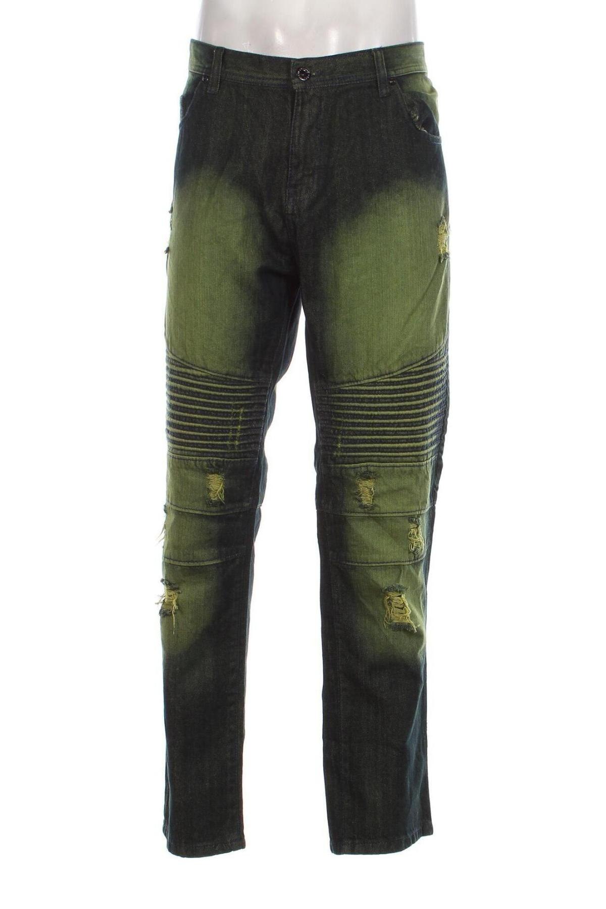 Pánske džínsy  Wxy, Veľkosť XL, Farba Zelená, Cena  23,70 €