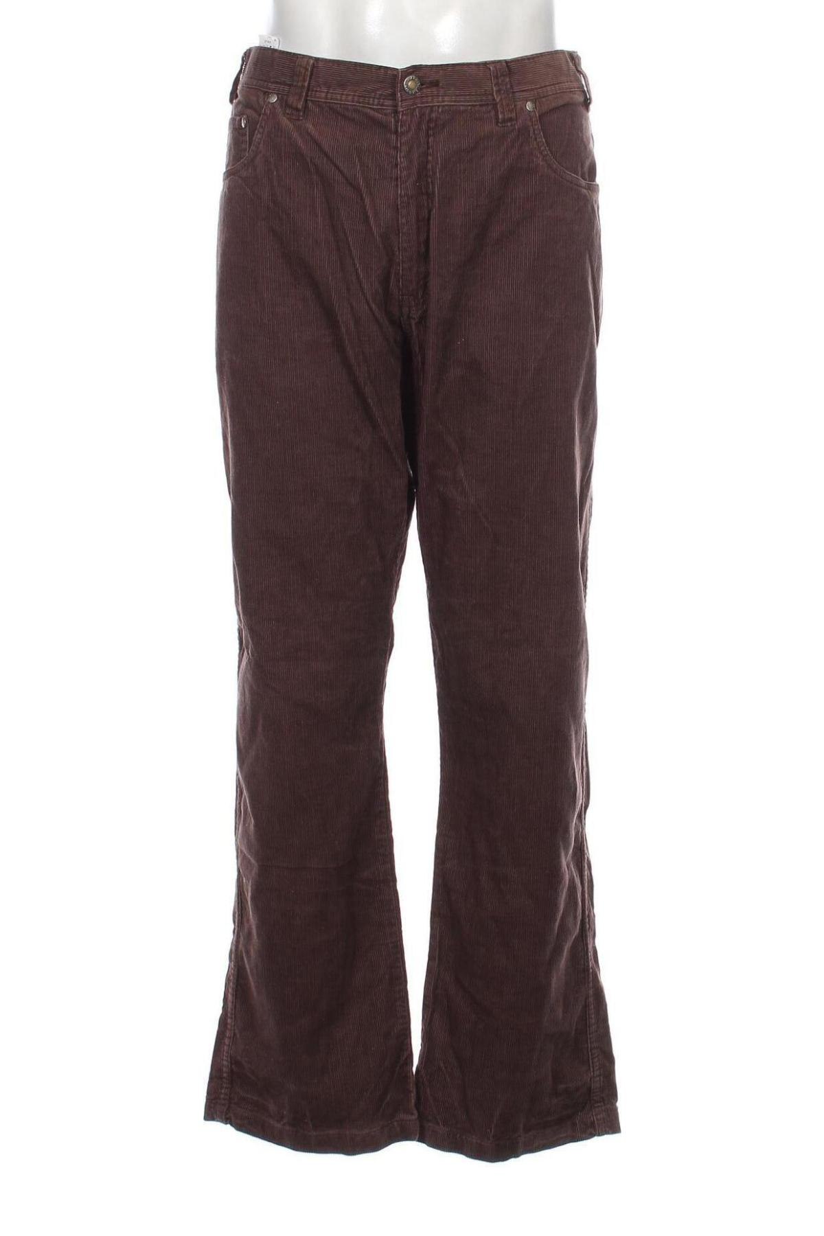 Pantaloni raiați de bărbați Biaggini, Mărime XL, Culoare Maro, Preț 47,70 Lei