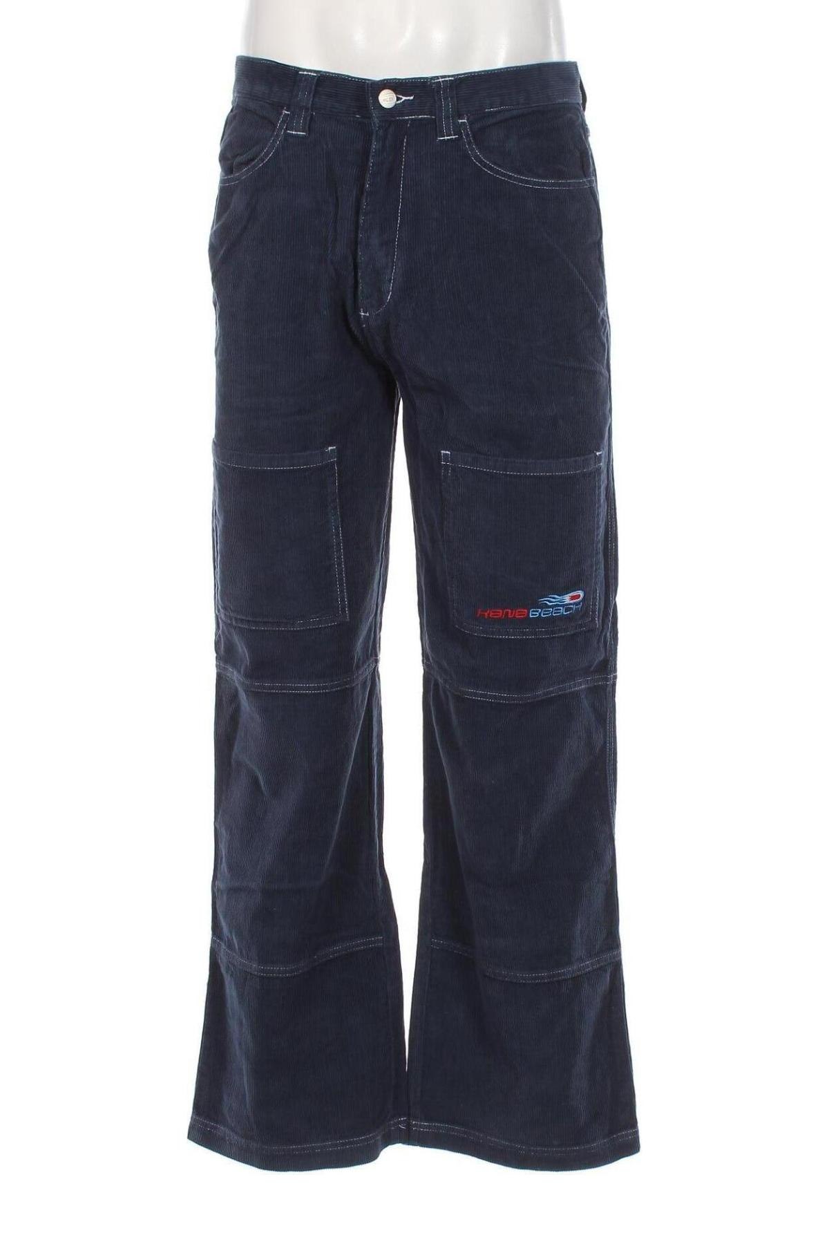 Pantaloni raiați de bărbați Kanabeach, Mărime M, Culoare Albastru, Preț 135,94 Lei